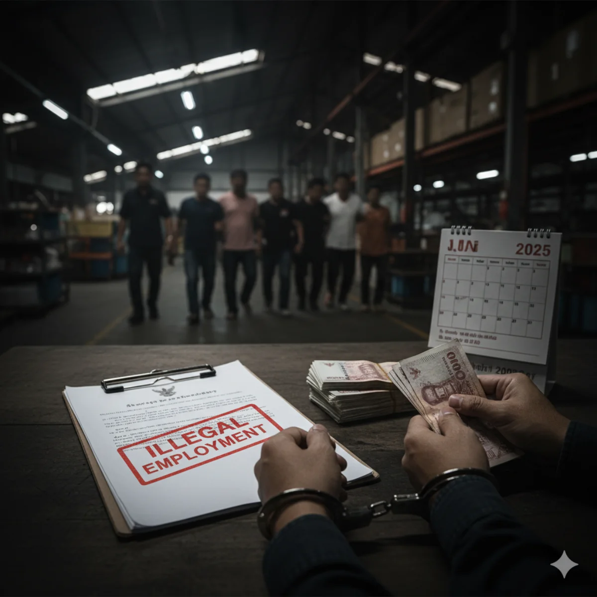 ข้อควรรู้! โทษของการจ้างแรงงานต่างด้าวผิดกฎหมาย [อัปเดต 2568] สูงสุดเท่าไหร่?